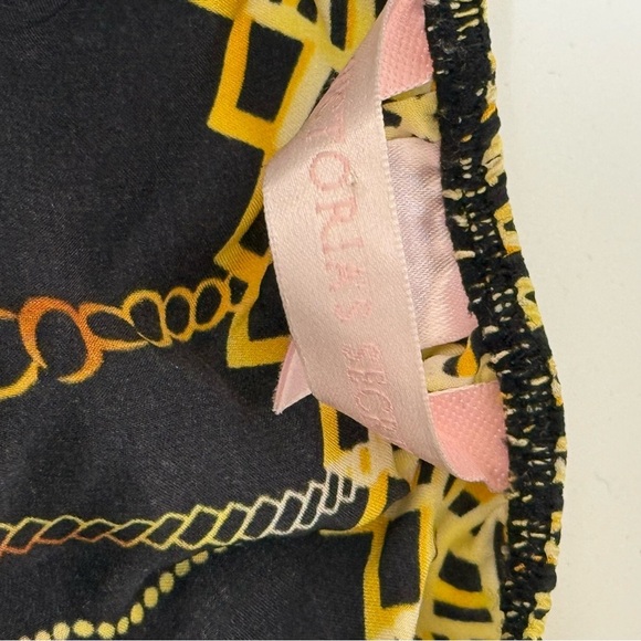 Victoria’s Secret chain link silk halter nightie babydoll size medium - Picture 5 of 7